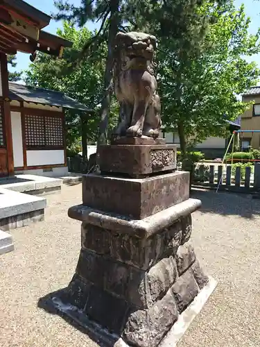 八幡神社の狛犬