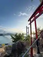 穴場稲荷の鳥居