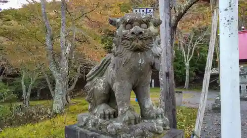 厚岸神社の狛犬