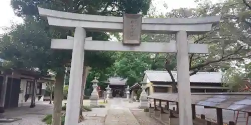 古宮神社の鳥居