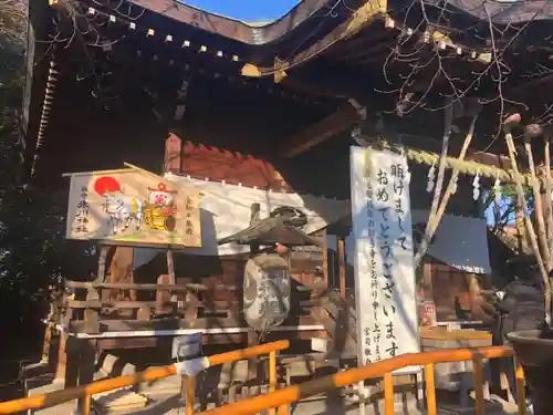 鎮守氷川神社の本殿