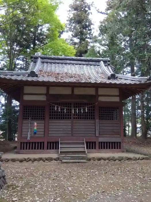 児泉神社の本殿