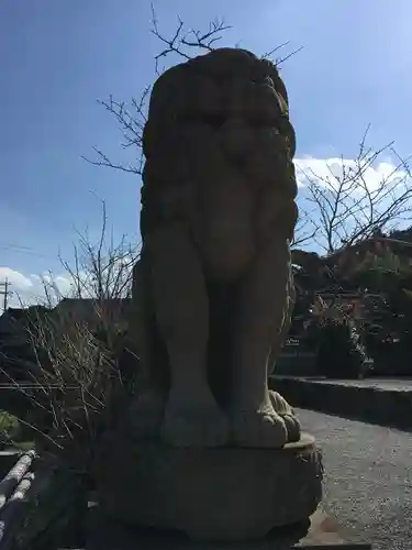 佐太神社の狛犬