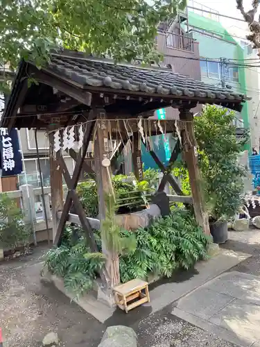 矢先稲荷神社の手水舎