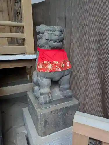 小網神社の狛犬