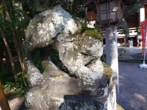 大野湊神社の狛犬