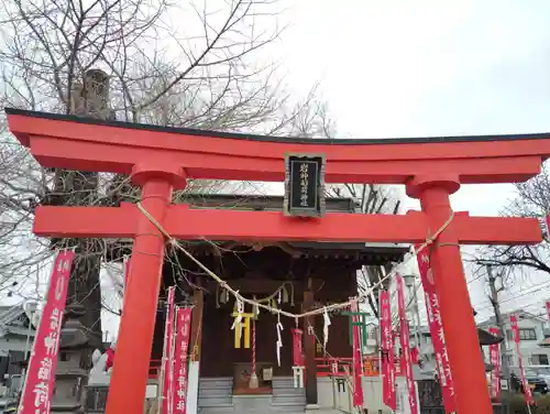 岩神稲荷神社の鳥居