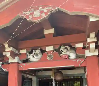 美喜井稲荷の本殿・本堂