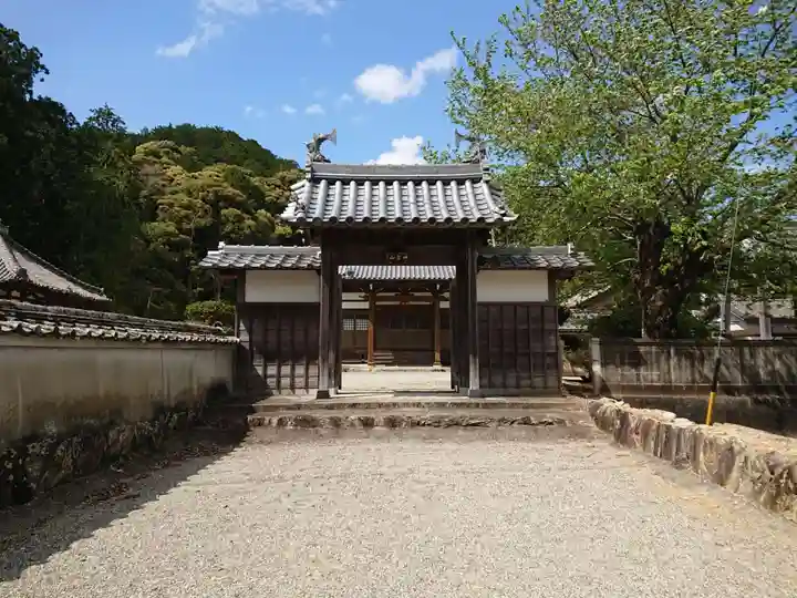 蓮華寺の山門・神門