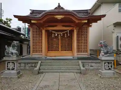 深田山神社の本殿・本堂