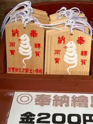 達谷西光寺の絵馬