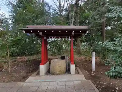 柞祖霊社の手水舎