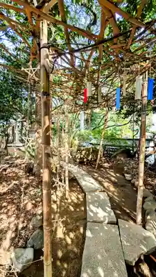検見川神社の芸術