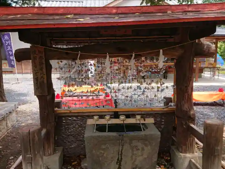 鶴峯八幡宮の手水舎