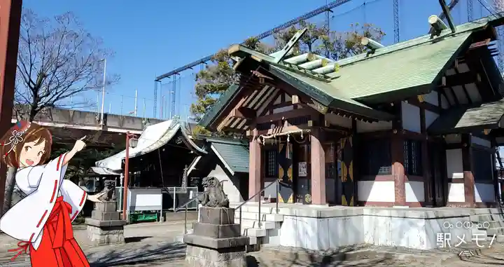 上小松天祖神社の本殿・本堂