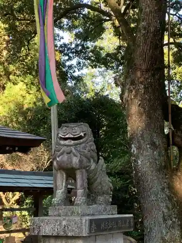 村檜神社の狛犬