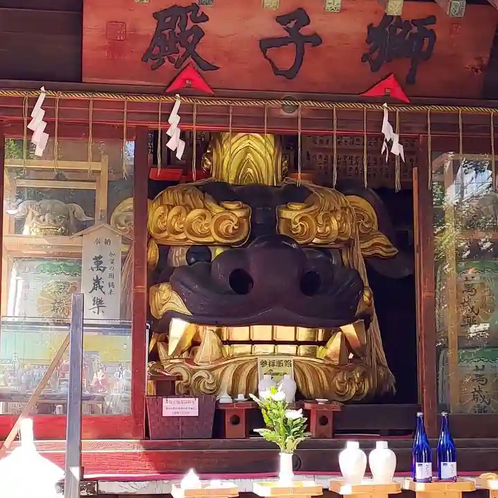 波除神社(波除稲荷神社)の狛犬