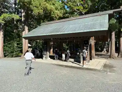 北海道神宮の手水舎