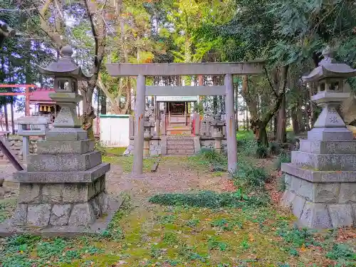 成海神社（羽黒八幡宮）の鳥居