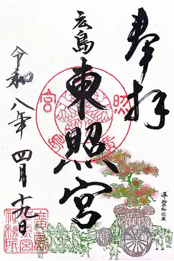 東照宮の御朱印 2026年04月