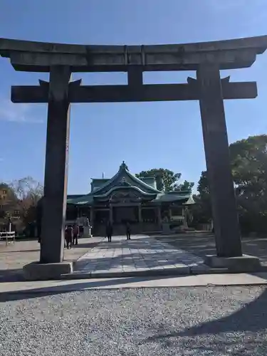 豊國神社の鳥居