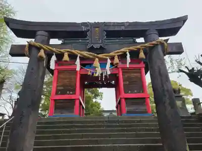 駛馬天満宮の鳥居