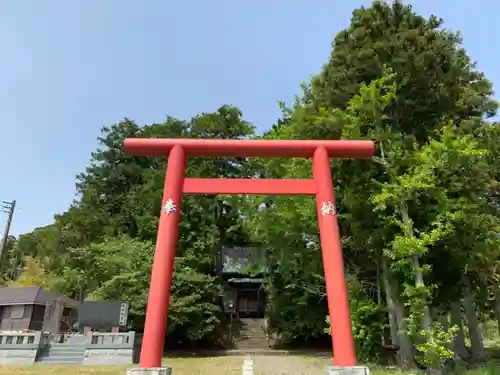 八社神社の鳥居