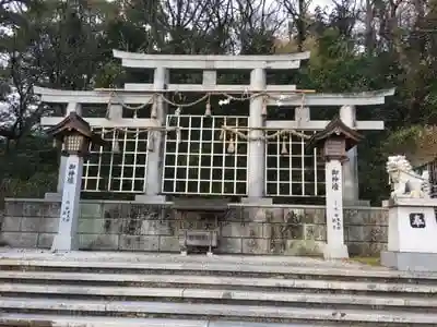 加麻良神社の鳥居