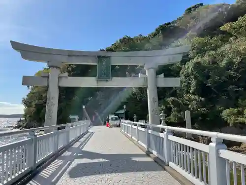 八百富神社の鳥居