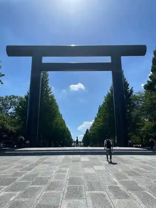 靖國神社の鳥居