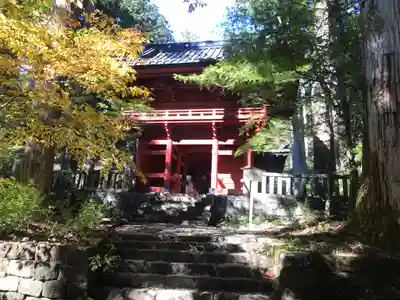瀧尾神社（日光二荒山神社別宮）の山門・神門