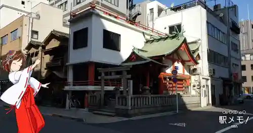 篠塚稲荷神社の本殿・本堂