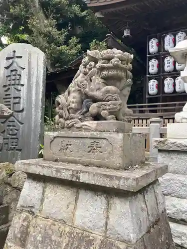 大甕神社の狛犬