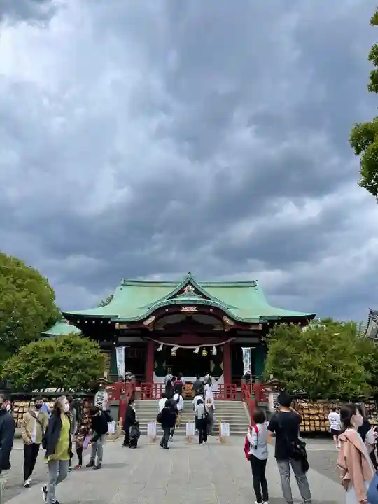 亀戸天神社の本殿・本堂