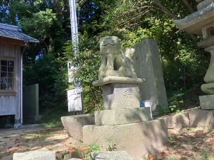 姫坂神社の狛犬
