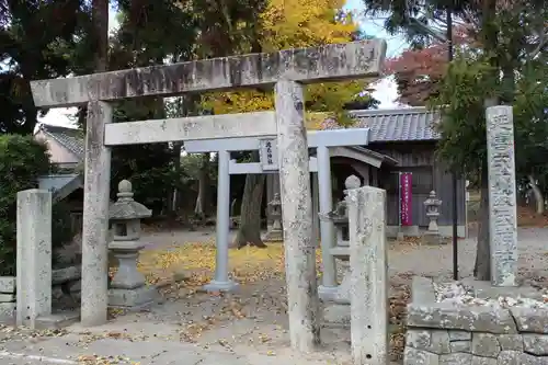 波氐神社の鳥居