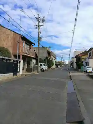 白龍神社の周辺