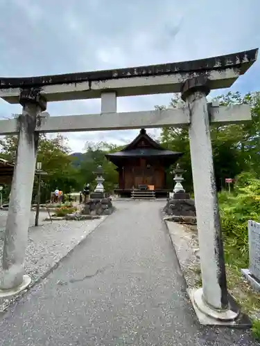 秋葉神社の鳥居