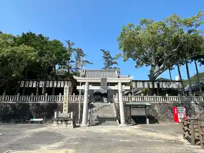上田八幡神社の鳥居