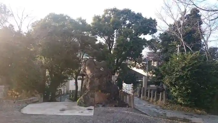 中村八幡宮の庭園