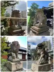 梛神社・隼神社の狛犬