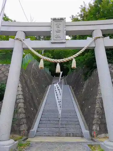 富士社　（富士浅間社）の鳥居