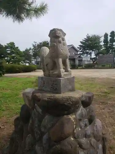 廣上神社の狛犬