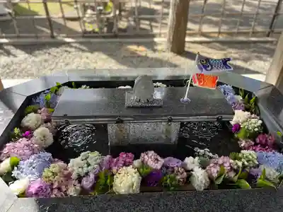 新琴似神社の手水舎