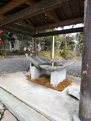 王宮伊豆神社の手水舎