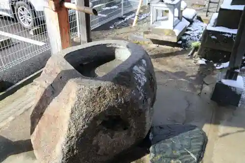 阿邪訶根神社の手水