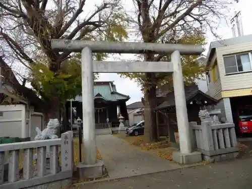 神明大神宮の鳥居