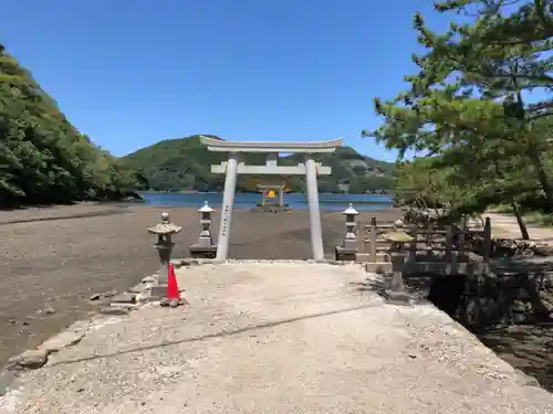 和多都美神社の鳥居