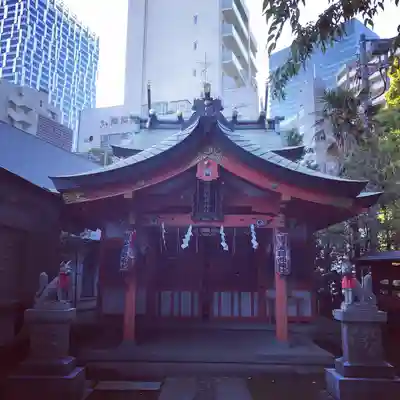 金王八幡宮の本殿・本堂