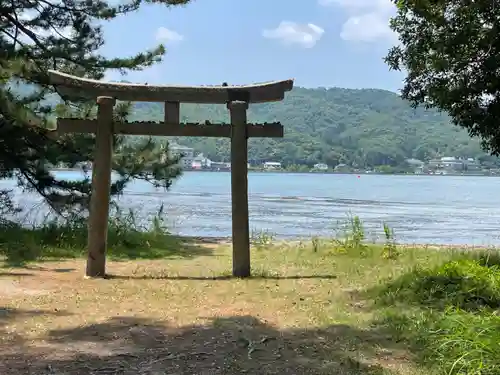 天橋立神社の鳥居